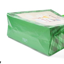Ламинированные нетканые водонепроницаемые сумки на рождественскую тематику ABAG-B005-02B-03