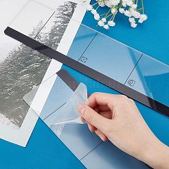 2 шт. 2-х стильная акриловая самоклеящаяся многофункциональная доска для заметок AJEW-GF0003-72