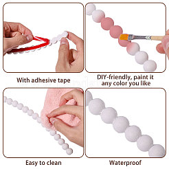 Flexible PVC-Formteile&nbsp;DIY-WH0899-682B