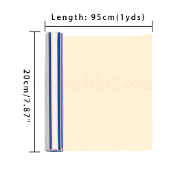 Klare Glitzer-PVC-Vinylgewebe&nbsp;DIY-WH0100-A-01