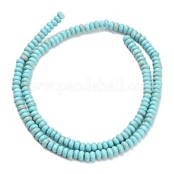 Синтетические имперские нитки из бисера яшмы G-L635-A09-4x2mm-07