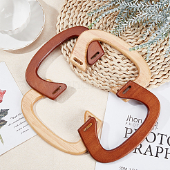 4 шт. 2 цвета ручки для сумок из дуба FIND-WR0001-56A