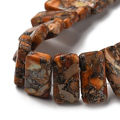 Синтетические имперские нитки из бисера яшмы&nbsp;G-Q050-A01-03