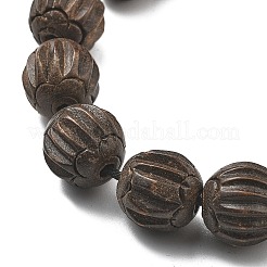 Резные бусины из дерева WOOD-Q060-01A