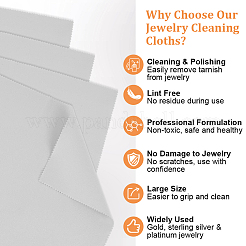 4 шт. 2-х видовая салфетка для полировки серебра&nbsp;TOOL-BBC0001-05B