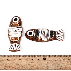 Ручной работы фарфора большие кулоны PORC-T133-35