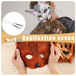 100шт нейлоновая борода FIND-WH0148-510