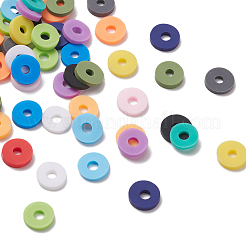 105гр 15-хцветные бусины из полимерной глины ручной работы CLAY-YW0001-43