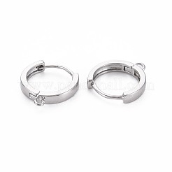 Латунные серьги-обручи KK-S364-158