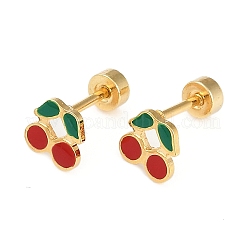 Вишневые беруши EJEW-H105-37G