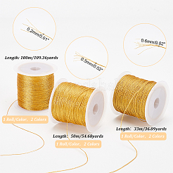 6 рулон 6-х видов металлического шнура OCOR-PH0002-58