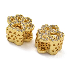 Стойки обшивки латунь микро проложить кубического циркония бусы KK-I718-37G