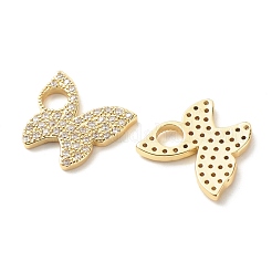 Кулоны из экологически чистой латуни с прозрачным кубическим цирконием&nbsp;KK-G405-03G-RS