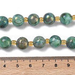 Galvanisierte natürliche Druzy Geode Kristallperlen Stränge&nbsp;G-G459-02N