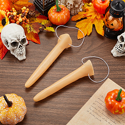 5 stücke halloween streich spielzeug requisiten pvc kunststoff lange nase&nbsp;AJEW-CN0002-69B