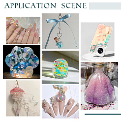 150 г двухцветных стеклянных бусин GLAA-OC0001-53