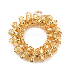 Подвеска из стеклянных бусин GLAA-B012-70