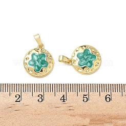 Латунь эмаль подвески&nbsp;KK-I371-30G-03