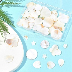 56 шт. 7 подвески в виде пресноводных ракушек SHEL-FS0001-07