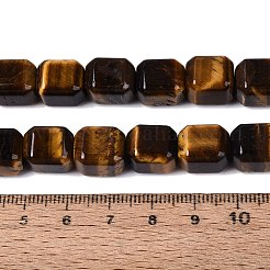 Natürlichen Tigerauge Perlen Stränge&nbsp;G-Q608-10E