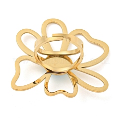 Регулируемые кольца из нержавеющей стали 304 для женщин RJEW-F158-01G