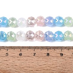 Hilos de cuentas de vidrio opacas y transparentes&nbsp;EGLA-Q135-8MM-A11