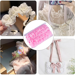 Отделка из полиэстера с оборками&nbsp;DIY-GF0007-89B