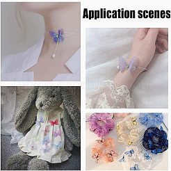 Ornamenti in tessuto organza con ali di farfalla&nbsp;FIND-NB0001-20