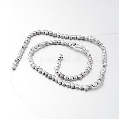 Electroplate non magnetici ematite sintetico fili di perline&nbsp;G-F300-33B-F01