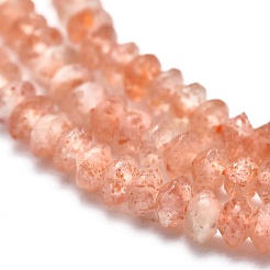 Sunstone naturale fili di perline&nbsp;G-F686-27