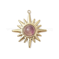 Подвески из натурального тигрового глаза/розового кварца/лазурита/зеленого авантюрина/аметиста PALLOY-JF03245