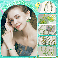 Стеклянные бусины GLAA-NB0001-84