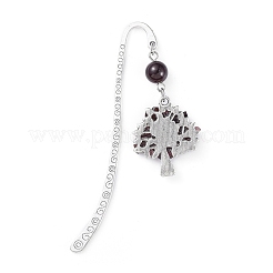 Тибетском стиле сплава закладки AJEW-JK00158-05