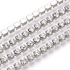 Железа горный хрусталь стразы цепи&nbsp;CH-YW0003-01A-NF