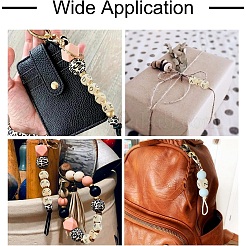 310 шт. 27 вида бусин из натурального дерева с принтом&nbsp;WOOD-YW0001-84