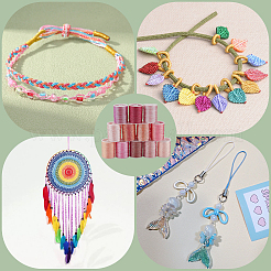 12 рулон полиэфирной швейной нитки 12 цветов.&nbsp;OCOR-CY0002-02E