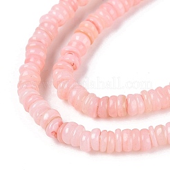 Hebras naturales de cuentas de concha de agua dulce&nbsp;SHEL-Q028-01D