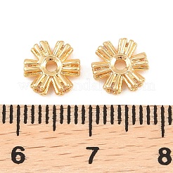 Латунные микро проложить кубического циркония бусы&nbsp;KK-H538-20B-G