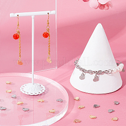 100 шт. 2-х цветные подвески из нержавеющей стали 304&nbsp;STAS-UN0032-96