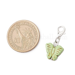 Подвеска-бабочка из синтетической бирюзы&nbsp;HJEW-JM03735