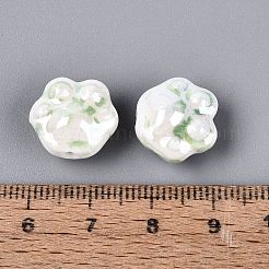 Perles en porcelaine manuelles&nbsp;PORC-N012-08B