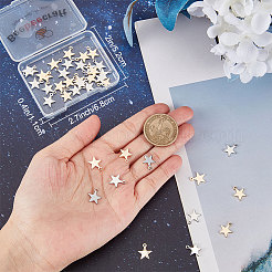 50шт 2 цвета латунные подвески&nbsp;KK-BBC0007-60