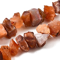 Природного сердолика нитей бисера G-I283-F18