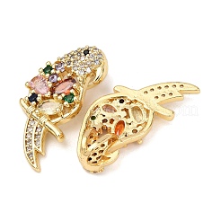 Латунные подвески из микро-паве&nbsp;KK-G543-04G-02