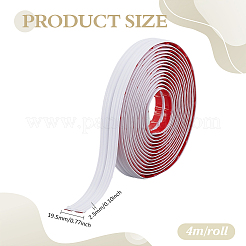 4 м самоклеящиеся противоударные полосы TPE&nbsp;AJEW-WH0609-412A