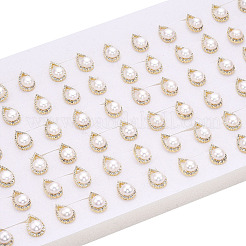 Натуральный жемчуг серьги PEAR-N020-06N