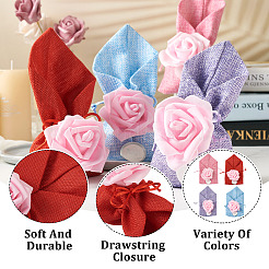 20 шт. 4-цветная пряжа из полиэстера и рами&nbsp;ABAG-BT0001-05