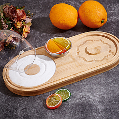 Piatto di spezie in bambù&nbsp;ODIS-WH0108-035