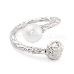 Открытые манжеты из текстурированной латуни с покрытием стойки KK-S371-07P