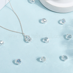 120 шт. Прозрачные стеклянные бусины GLAA-SP0001-42